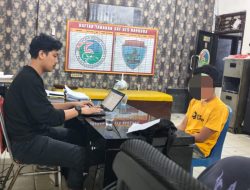 Pria Diduga Edarkan Ganja, Ditangkap Polisi di Abung Selatan