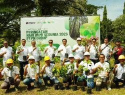 Peringati Hari Bumi Sedunia, PTPN IV Regional 7 Gelar Aksi Tanam Pohon Serentak di Kebun & PKS Bekri