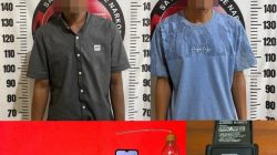 Polres Way Kanan Ringkus Dua Pria Diduga Edarkan Sabu di Negeri Bumi Putra