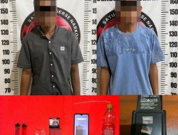 Polres Way Kanan Ringkus Dua Pria Diduga Edarkan Sabu di Negeri Bumi Putra