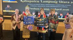 Polwan Polres Lampung Utara Raih Juara 1, Polki Sabet Runner Up 1 Muli Mekhanai 2026