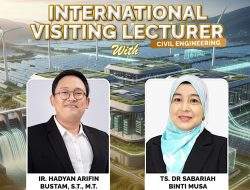 Tingkatkan Standar Internasional, Universitas Teknokrat Indonesia Gelar International Visiting Lecturer Bidang Teknik Sipil International visiting lecturer Universitas Teknokrat Indonesia.