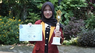 Mahasiswa Universitas Teknokrat Indonesia Raih Juara Newscasting Nasional ASNC 2026 Alda Despita